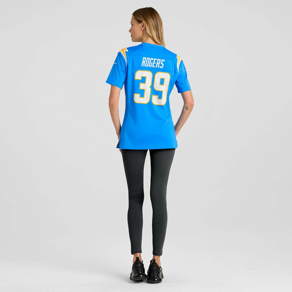 Eric Rogers Los Angeles Chargers Women's Team Game Jersey - Powder Blue discount