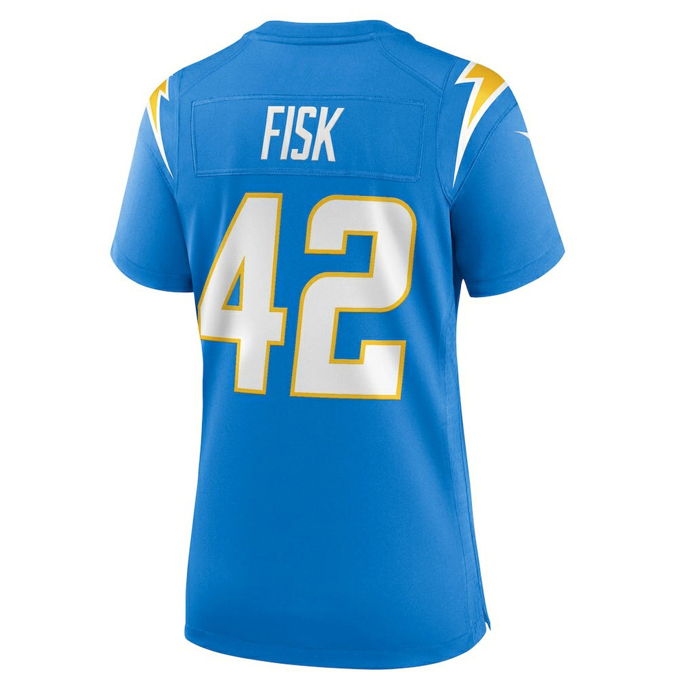 Tucker Fisk Los Angeles Chargers Women's Team Game Jersey - Powder Blue outlet