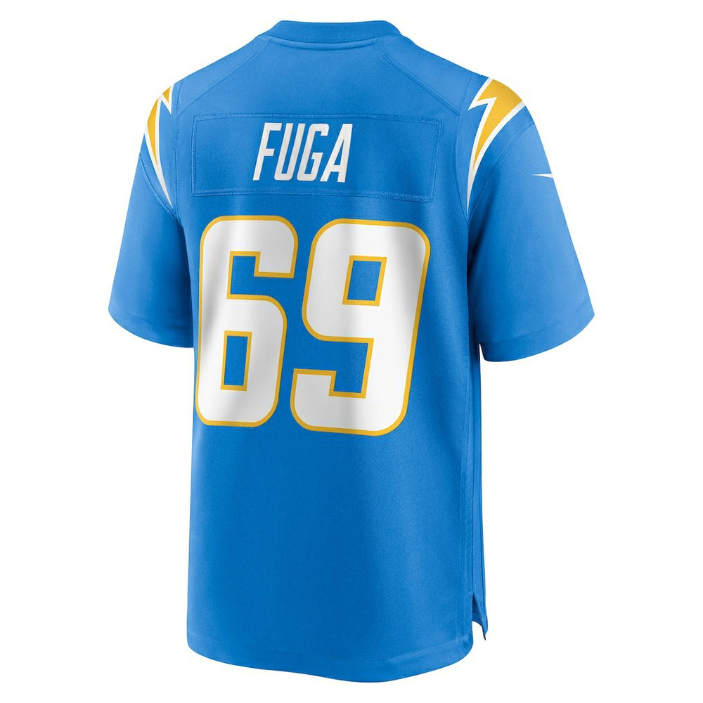 Josh Fuga Los Angeles Chargers Team Game Jersey - Powder Blue discount