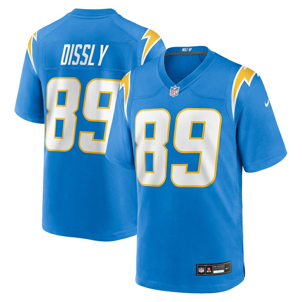Will Dissly Los Angeles Chargers Team Game Jersey - Powder Blue discount