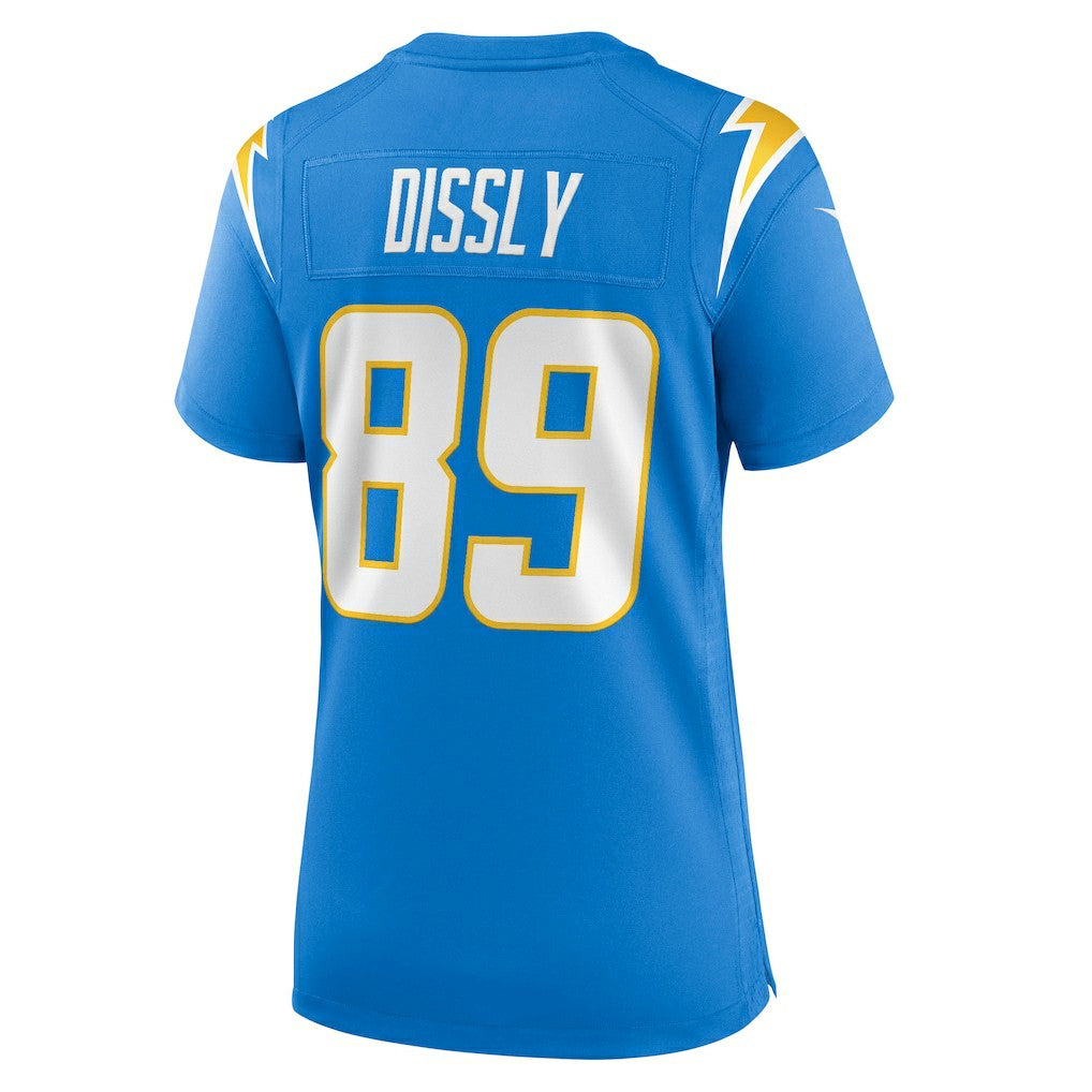 Will Dissly Los Angeles Chargers Women's Team Game Jersey - Powder Blue on sale