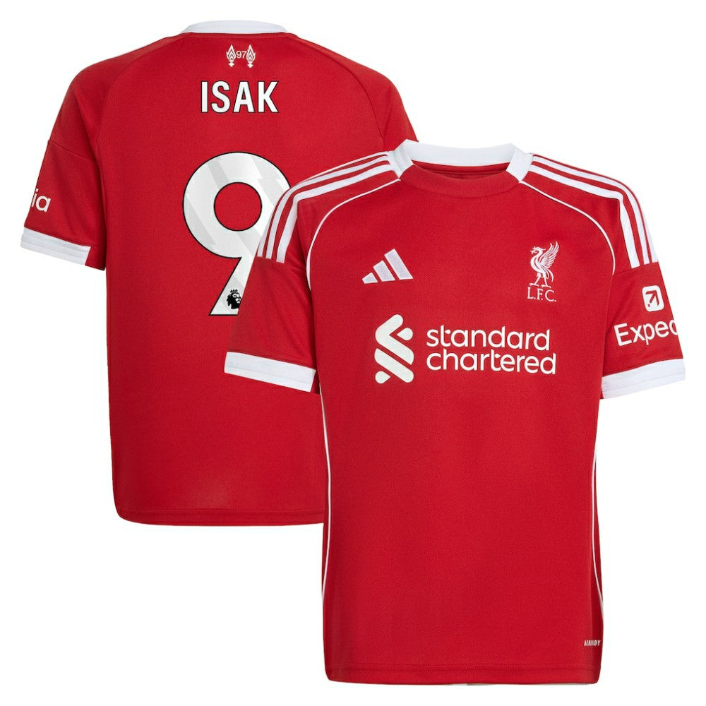 Alexander Isak Liverpool Youth 2025/26 Home Replica Player Jersey - Red discount