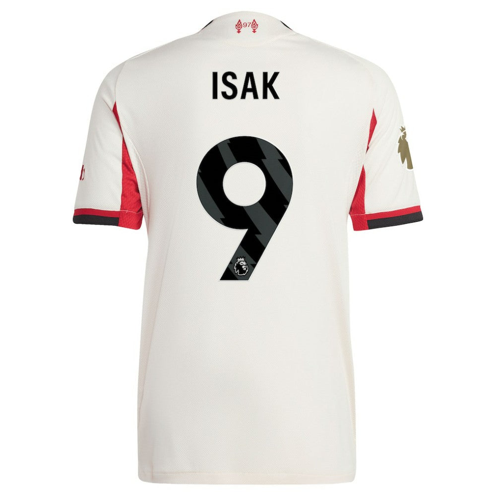 Alexander Isak Liverpool 2025/26 Away Player Jersey - White outlet