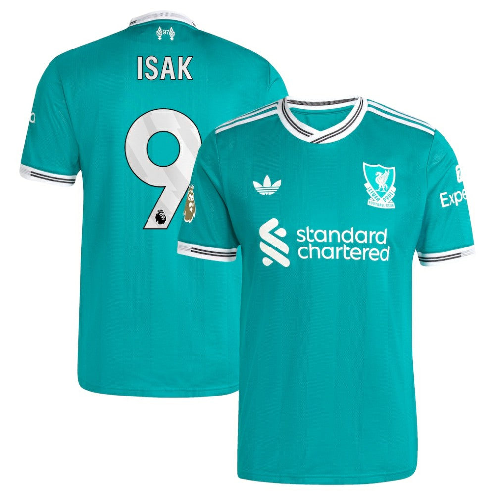 Alexander Isak Liverpool 2025/26 Third Player Jersey - Green online