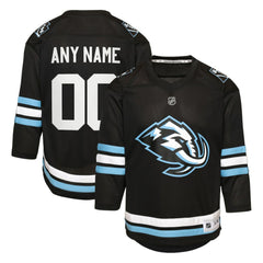Utah Mammoth Youth Home Replica Custom Jersey - Black Jerseys