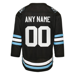 Utah Mammoth Youth Home Replica Custom Jersey - Black Jerseys