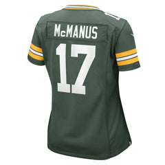 Brandon McManus Green Bay Packers Women's Team Game Jersey - Green on sale