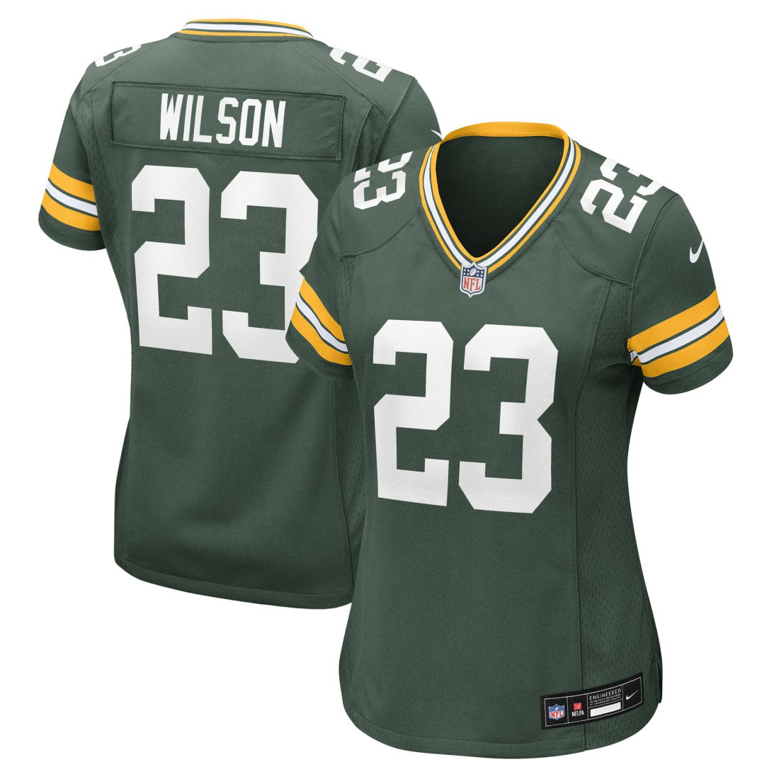 Emanuel Wilson Green Bay Packers Women's Team Game Jersey - Green discount
