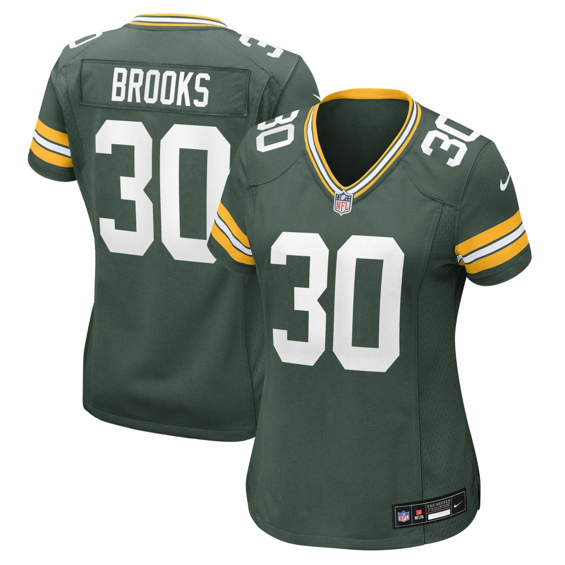 Chris Brooks Green Bay Packers Women's Team Game Jersey - Green on sale
