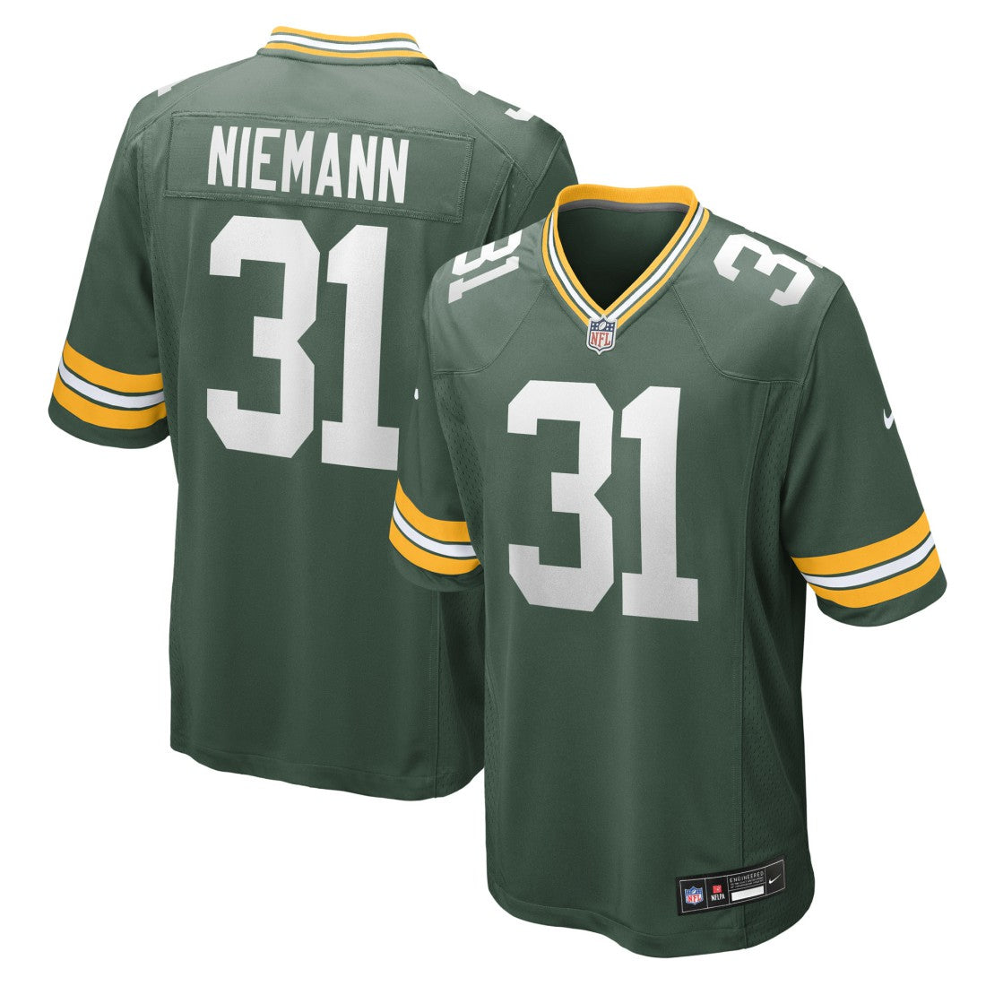 Nick Niemann Green Bay Packers Team Game Jersey - Green cheap