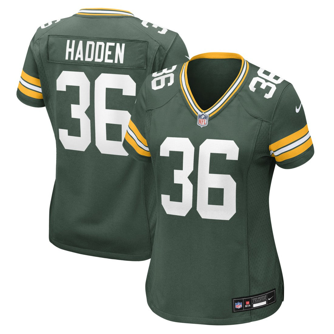 Kamal Hadden Green Bay Packers Women's Team Game Jersey - Green for sale