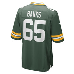 Aaron Banks Green Bay Packers Team Game Jersey - Green cheap