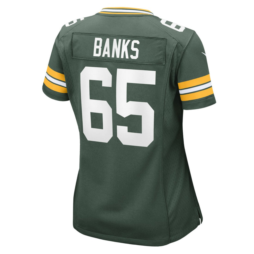 Aaron Banks Green Bay Packers Women's Team Game Jersey - Green sale