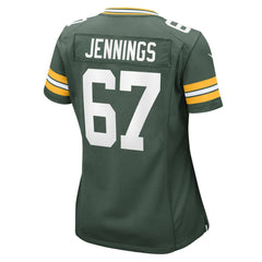 Donovan Jennings Green Bay Packers Women's Team Game Jersey - Green for sale