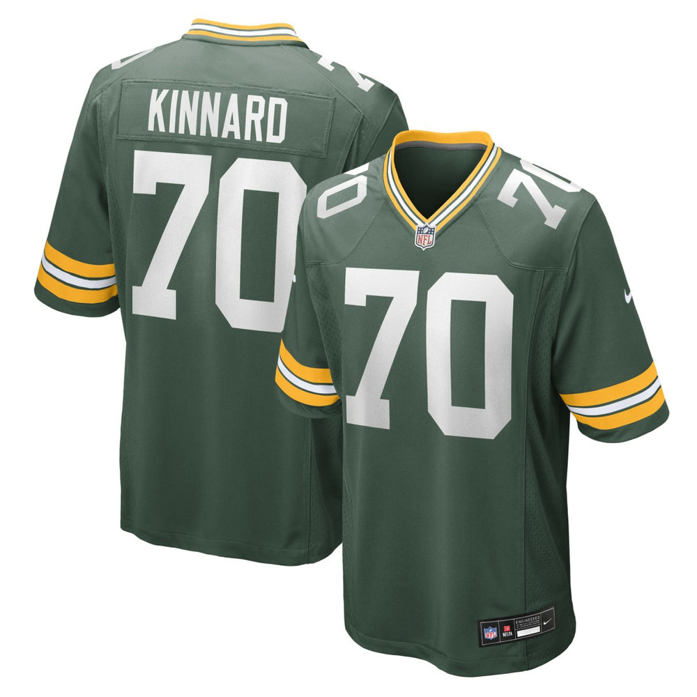 Darian Kinnard Green Bay Packers Team Game Jersey - Green outlet