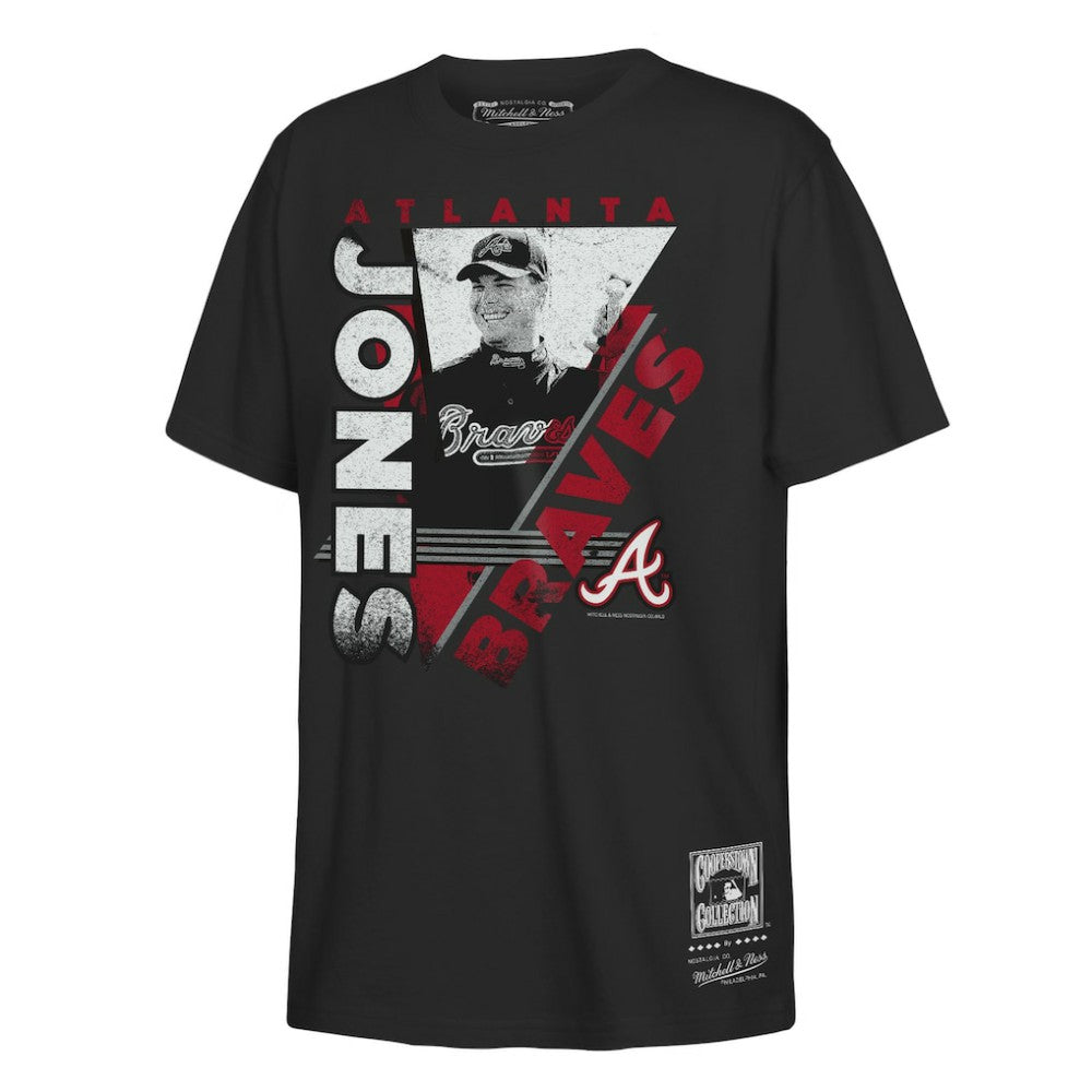 Chipper Jones Atlanta Braves Youth In the Zone Player Graphic T-Shirt Black