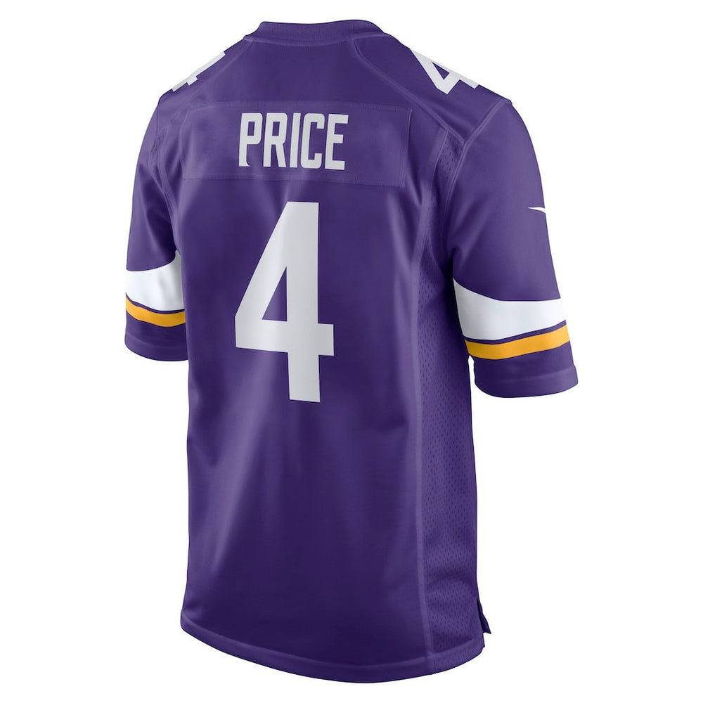 Myles Price Minnesota Vikings Team Game Jersey - Purple outlet