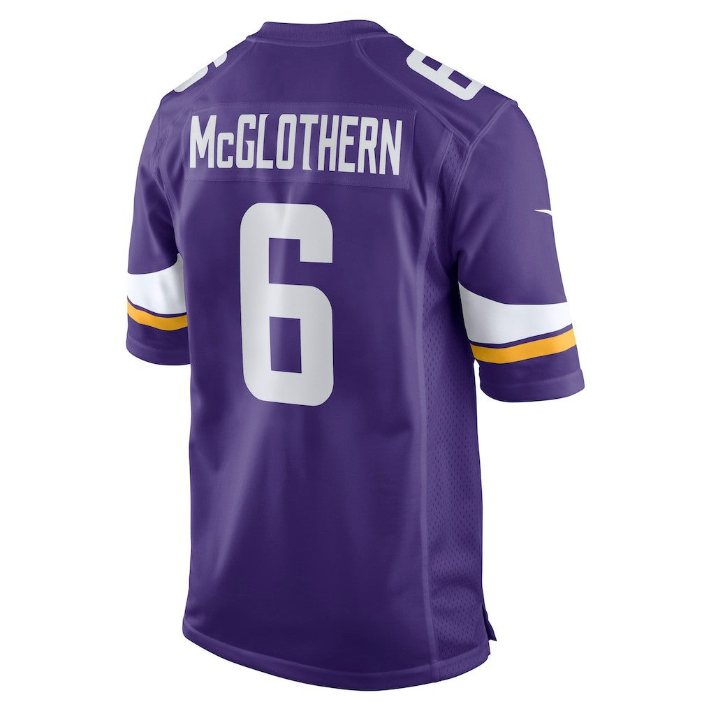 Dwight McGlothern Minnesota Vikings Team Game Jersey - Purple for sale