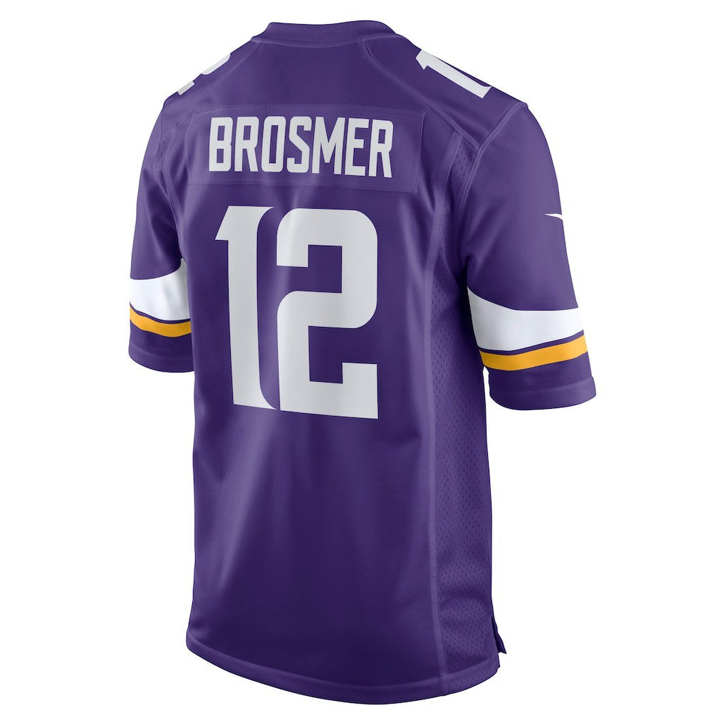 Max Brosmer Minnesota Vikings Team Game Jersey - Purple for sale