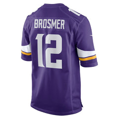 Max Brosmer Minnesota Vikings Team Game Jersey - Purple for sale