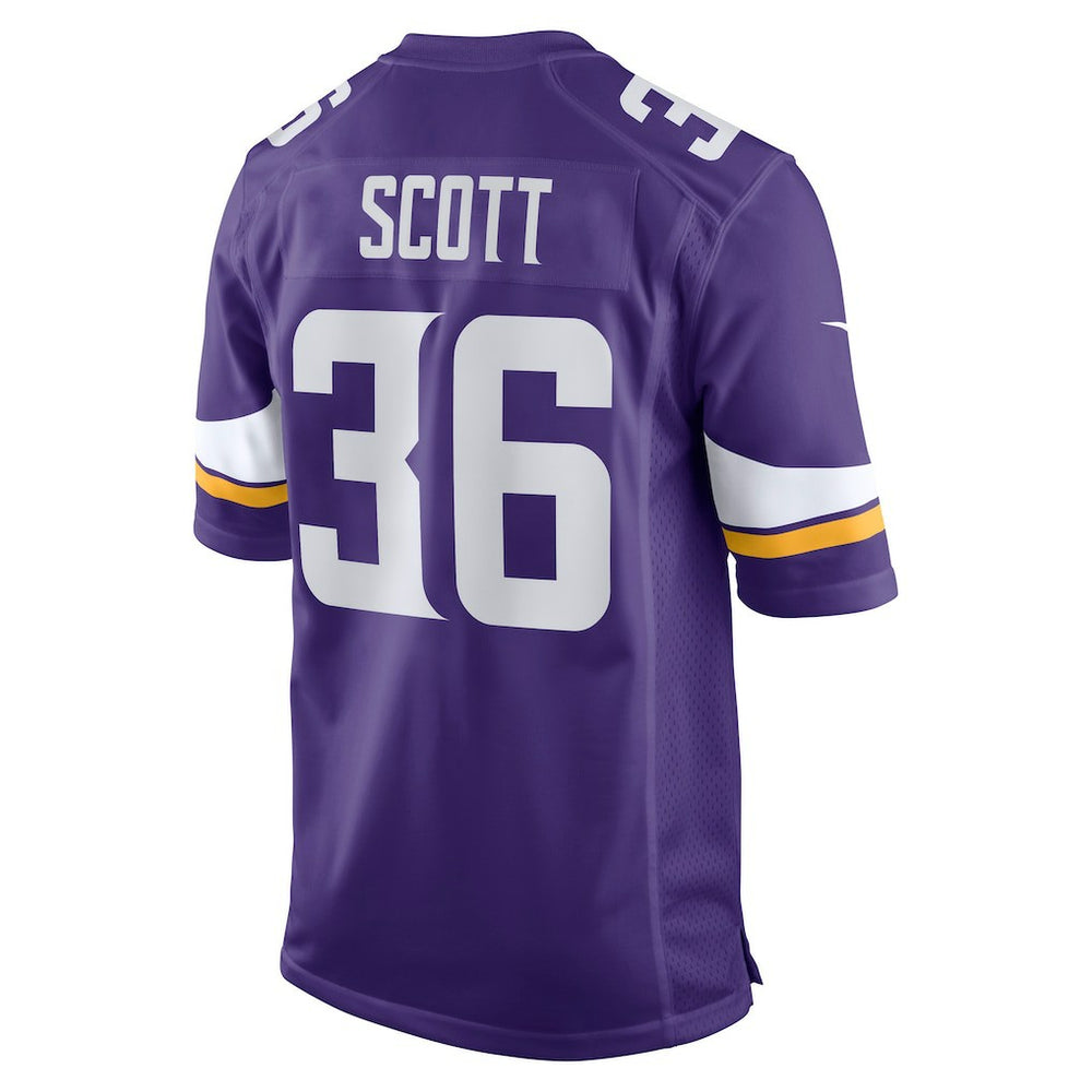 Zavier Scott Minnesota Vikings Team Game Jersey - Purple sale