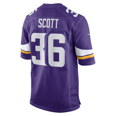Zavier Scott Minnesota Vikings Team Game Jersey - Purple sale
