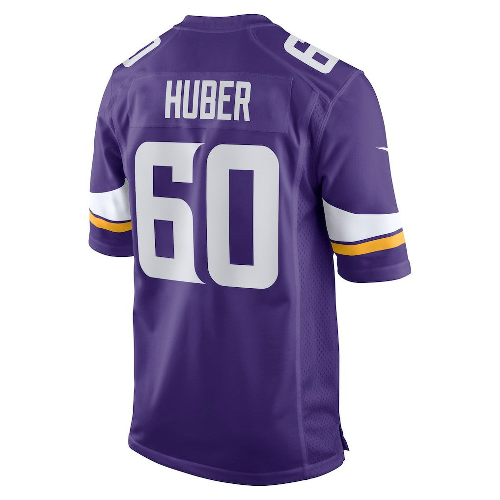 Joe Huber Minnesota Vikings Team Game Jersey - Purple cheap