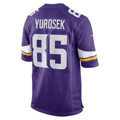 Ben Yurosek Minnesota Vikings Team Game Jersey - Purple on sale