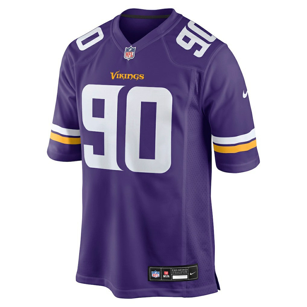 Tyrion Ingram-Dawkins Minnesota Vikings Team Game Jersey - Purple discount