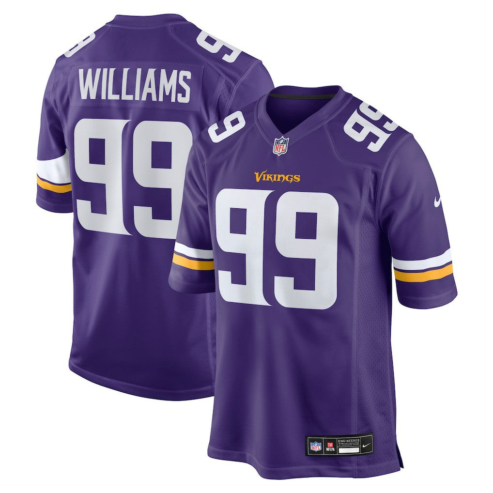 Elijah Williams Minnesota Vikings Team Game Jersey - Purple for sale