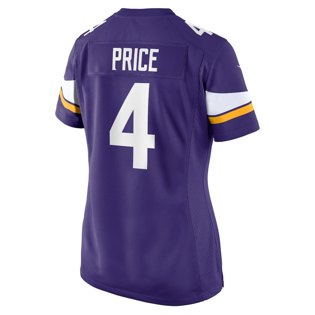 Myles Price Minnesota Vikings Women's Team Game Jersey - Purple cheap