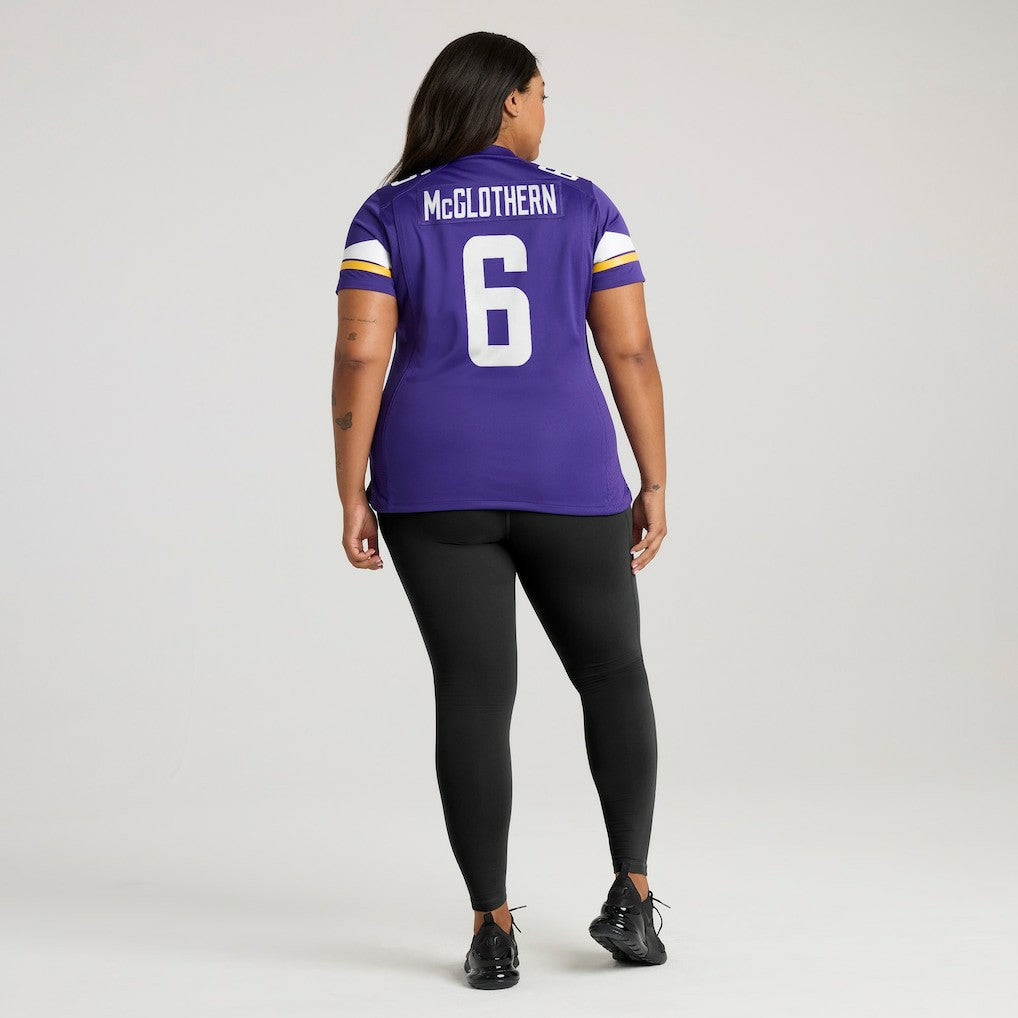 Dwight McGlothern Minnesota Vikings Women's Team Game Jersey - Purple sale