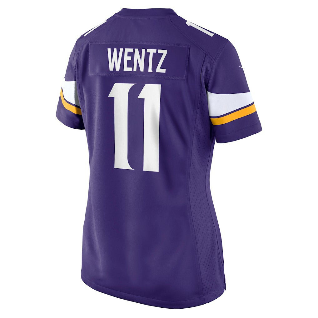 Carson Wentz Minnesota Vikings Women's Team Game Jersey - Purple online
