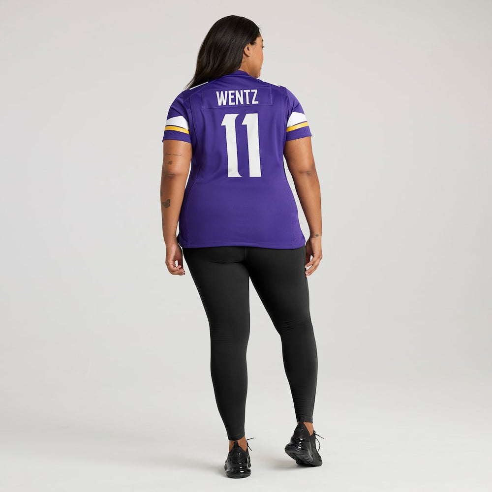 Carson Wentz Minnesota Vikings Women's Team Game Jersey - Purple online