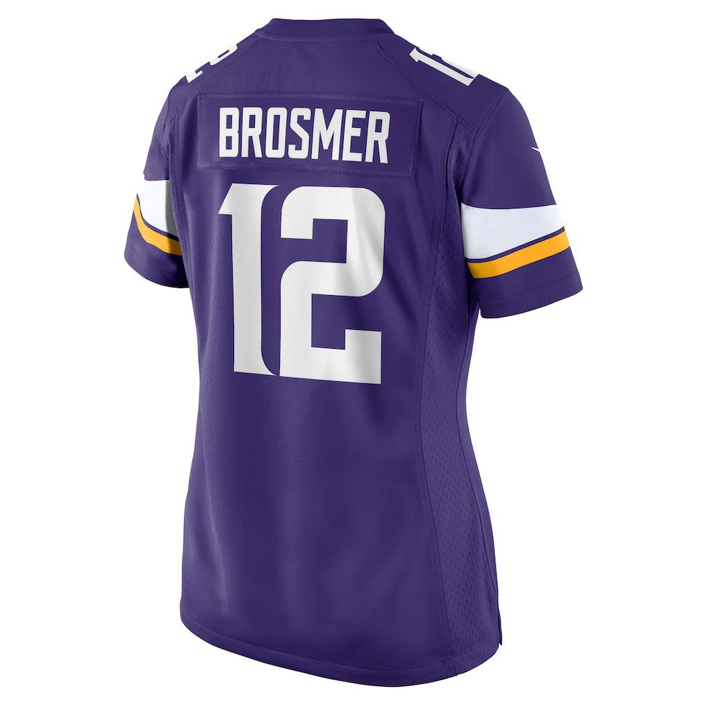 Max Brosmer Minnesota Vikings Women's Team Game Jersey - Purple sale