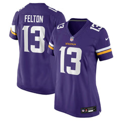Tai Felton Minnesota Vikings Women's Team Game Jersey - Purple outlet
