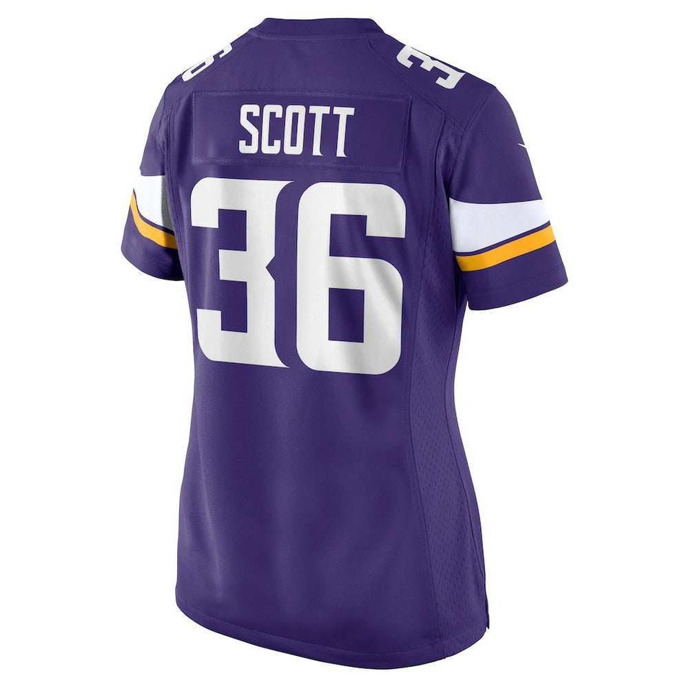 Zavier Scott Minnesota Vikings Women's Team Game Jersey - Purple cheap