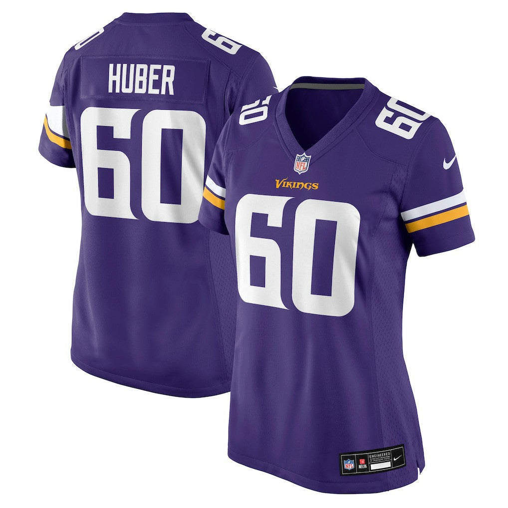 Joe Huber Minnesota Vikings Women's Team Game Jersey - Purple sale
