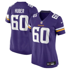 Joe Huber Minnesota Vikings Women's Team Game Jersey - Purple sale