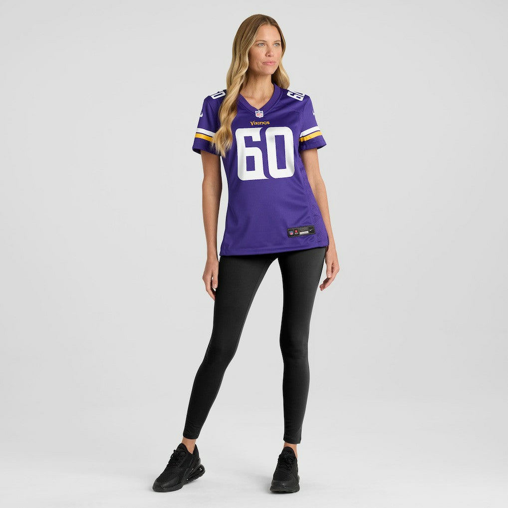 Joe Huber Minnesota Vikings Women's Team Game Jersey - Purple sale