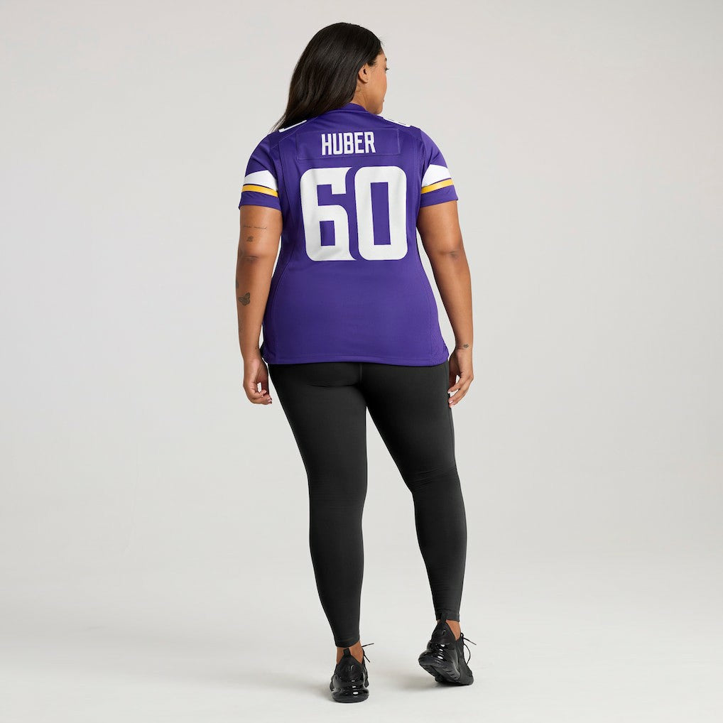 Joe Huber Minnesota Vikings Women's Team Game Jersey - Purple sale
