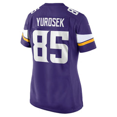 Ben Yurosek Minnesota Vikings Women's Team Game Jersey - Purple for sale