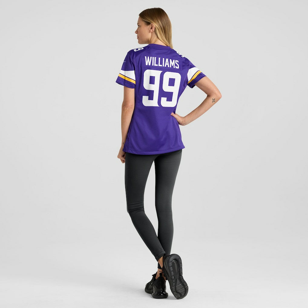 Elijah Williams Minnesota Vikings Women's Team Game Jersey - Purple cheap