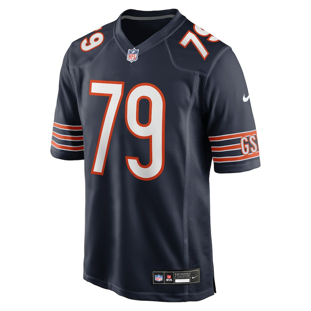 Theo Benedet Chicago Bears Team Game Jersey - Navy sale