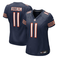 Case Keenum Chicago Bears Women's Team Game Jersey - Navy for sale
