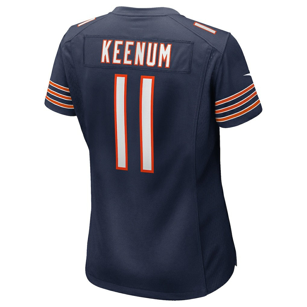 Case Keenum Chicago Bears Women's Team Game Jersey - Navy for sale