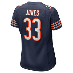 Jaylon Jones Chicago Bears Women's Team Game Jersey - Navy sale