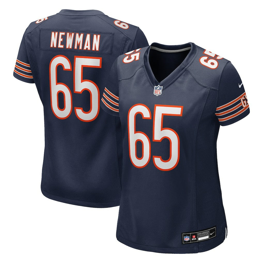 Luke Newman Chicago Bears Women's Team Game Jersey - Navy cheap