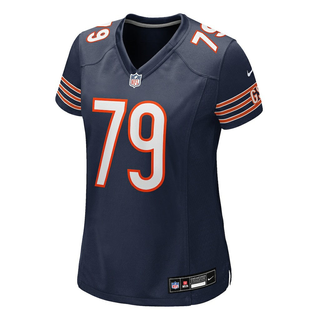 Theo Benedet Chicago Bears Women's Team Game Jersey - Navy for sale