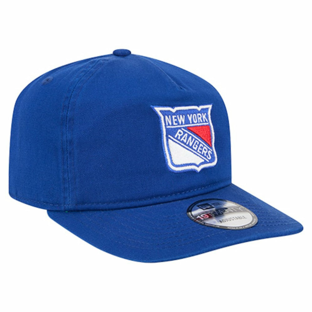 New York Rangers New Era 19TWENTY Adjustable Hat - Blue Hats